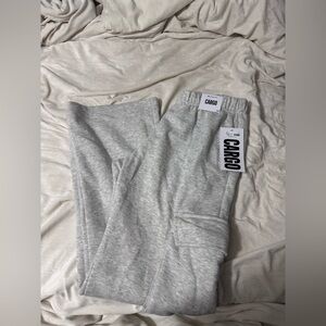 NWTS SWS Athletic UltraFleece Cargo Sweatpants Color Spring Grey Mix